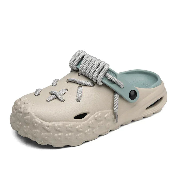 TITAN LACED CLOGS