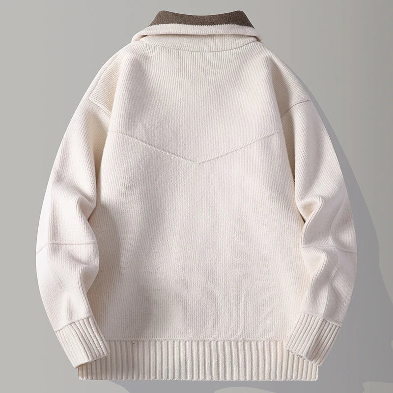 BERNARD ZIP CARDIGAN