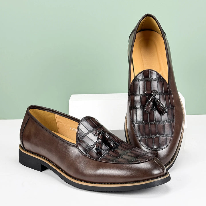 VARESE CROC LOAFERS