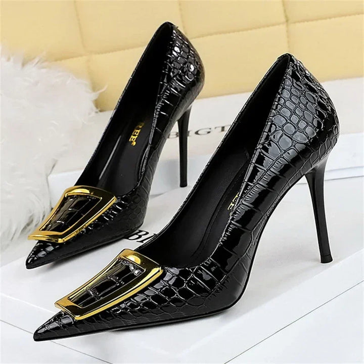 AURORA POINTED HIGH HEELS