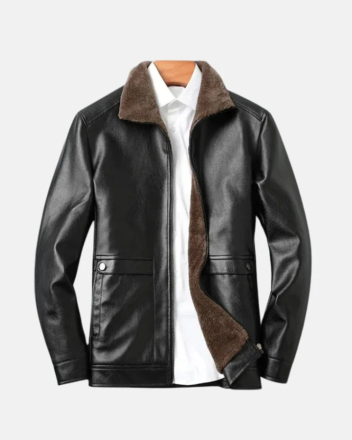 BERNARD CLASSIC LEATHER JACKET