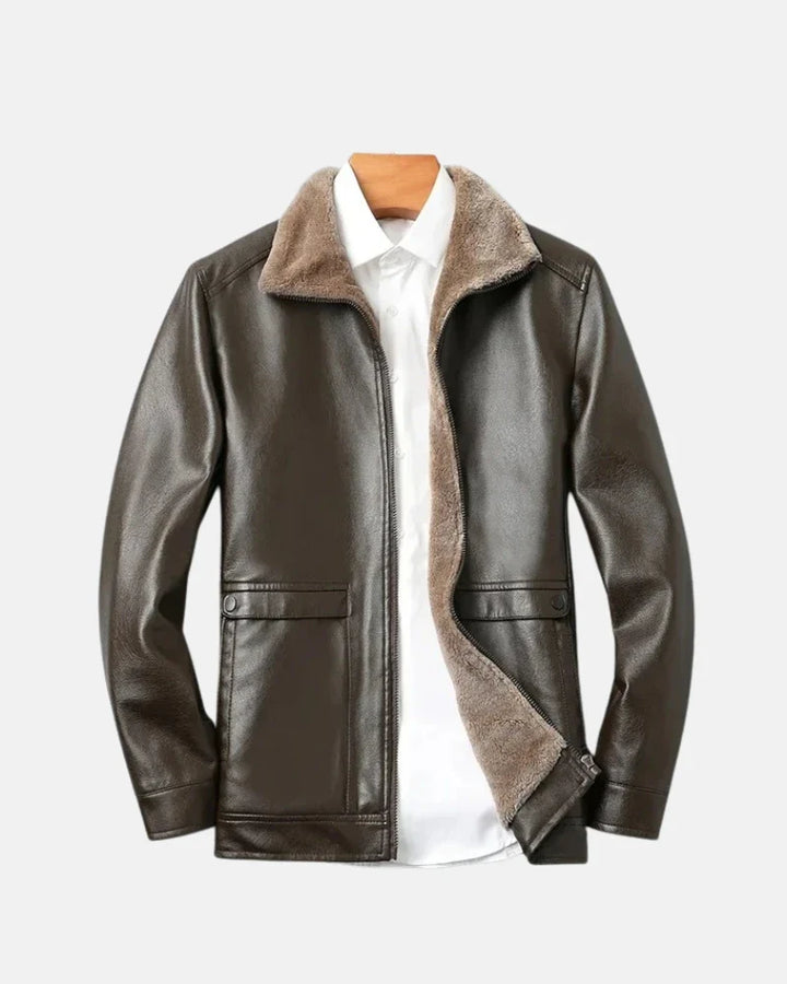 BERNARD CLASSIC LEATHER JACKET