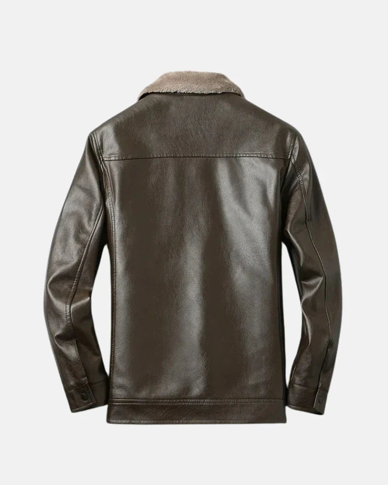 BERNARD CLASSIC LEATHER JACKET