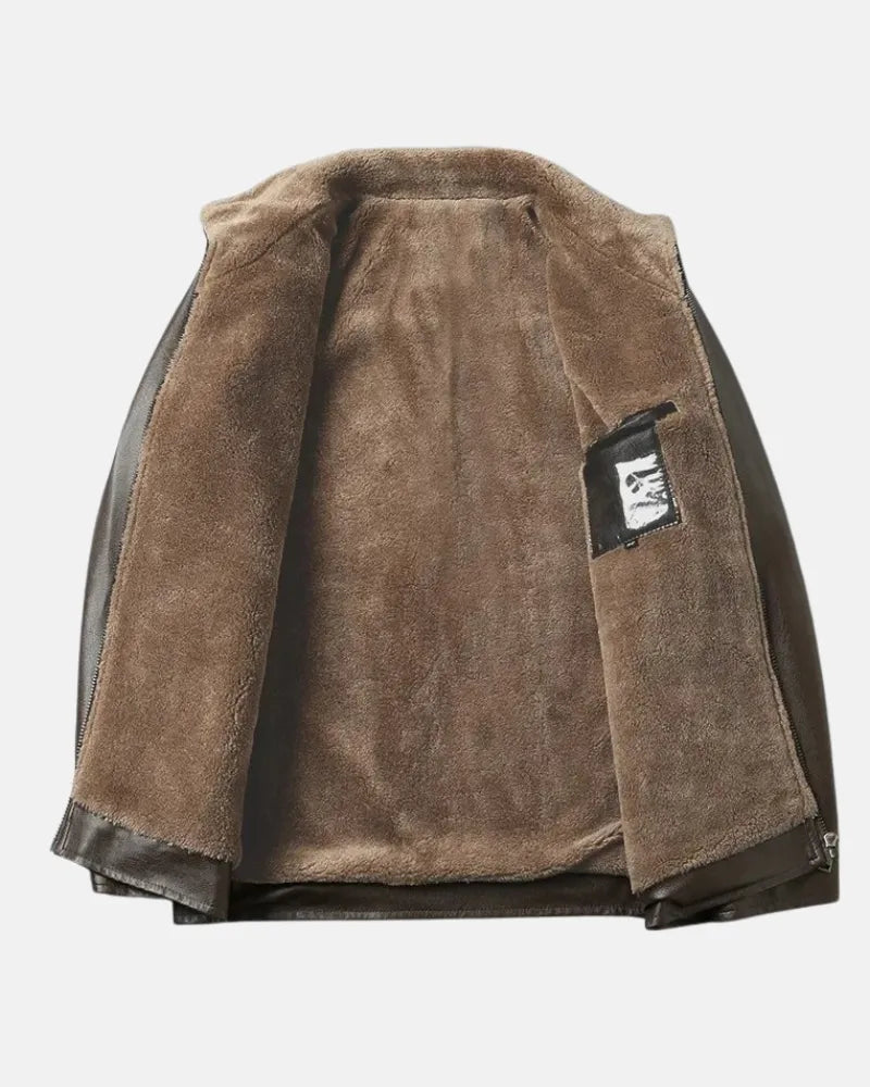 BERNARD CLASSIC LEATHER JACKET