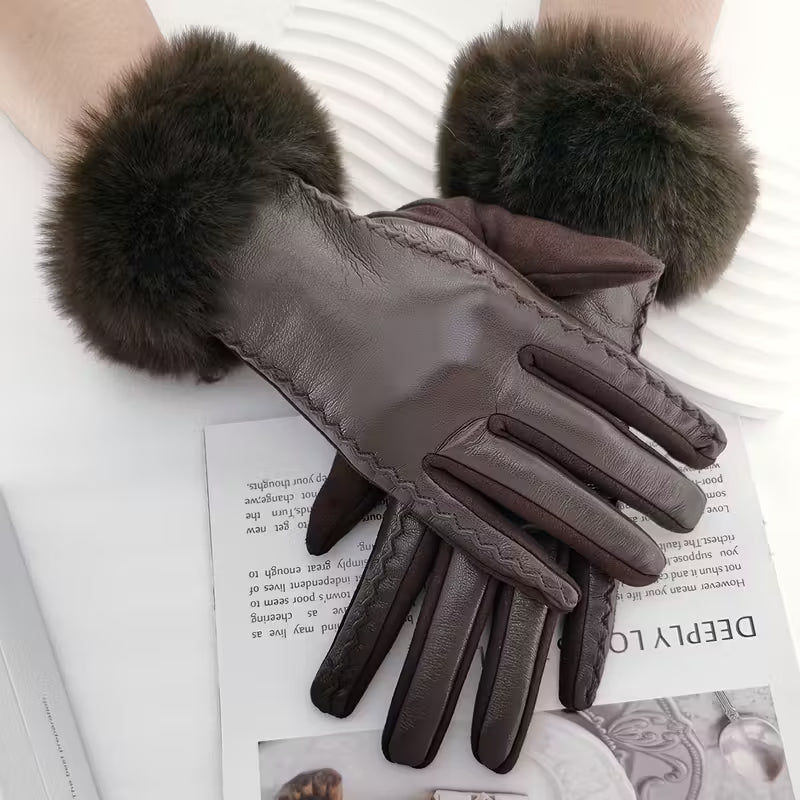 VALENTINA MINK FUR GLOVES