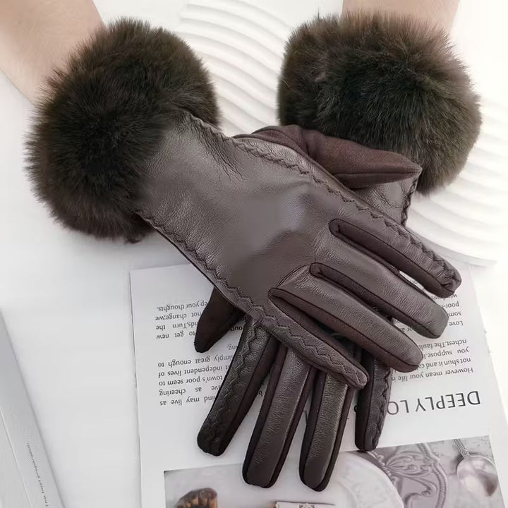 VALENTINA MINK FUR GLOVES