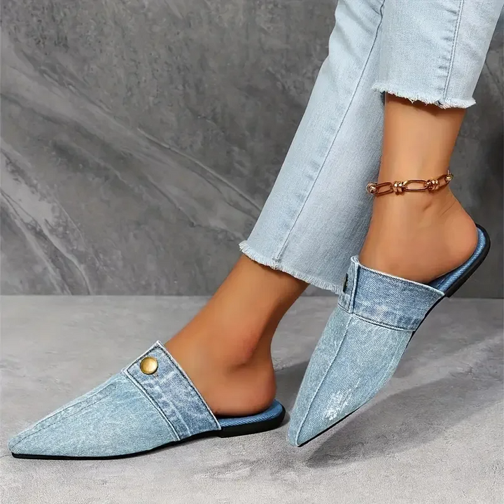 ARLA DENIM MULES