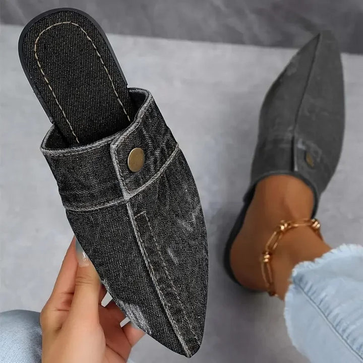 ARLA DENIM MULES