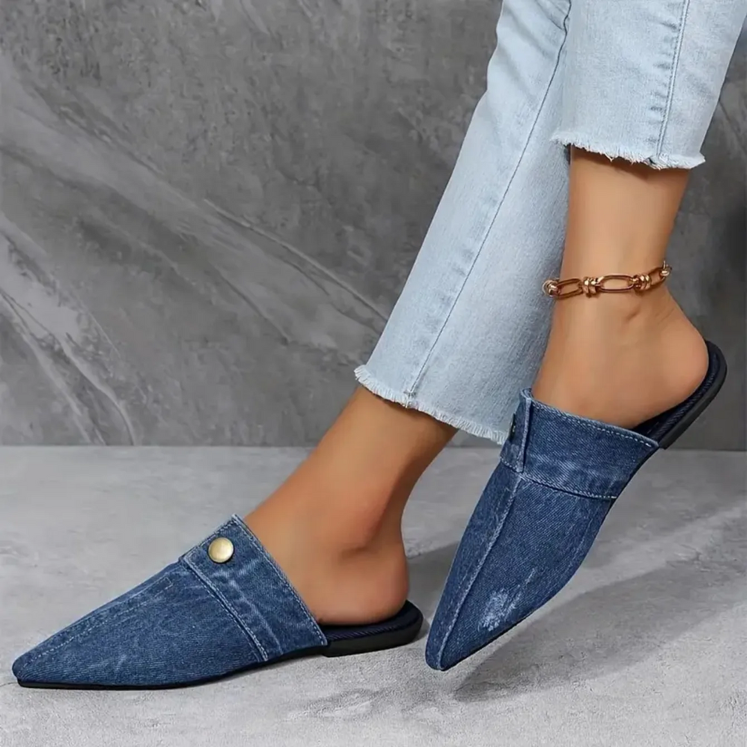 ARLA DENIM MULES