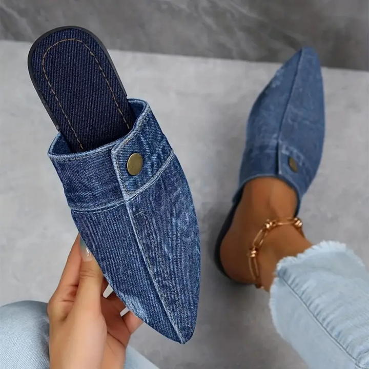 ARLA DENIM MULES