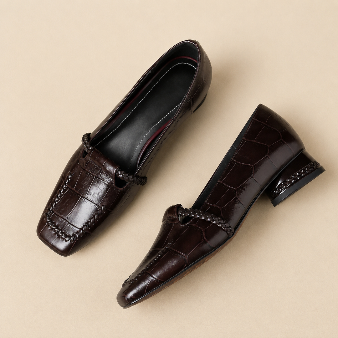 MARCO BELLA LEATHER LOAFERS