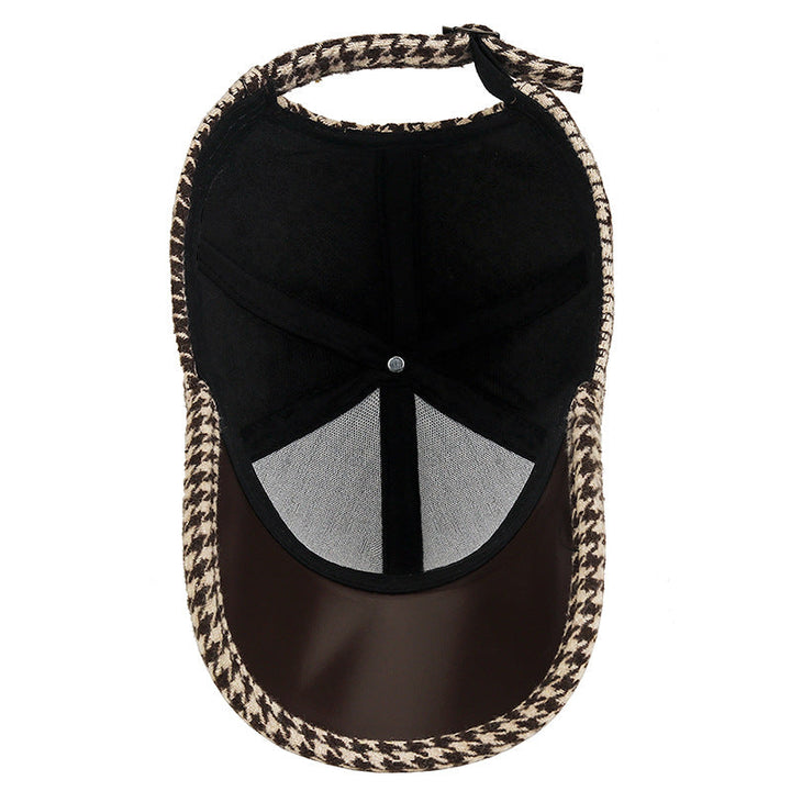 HARLOW LEATHER  BASEBALL CAP