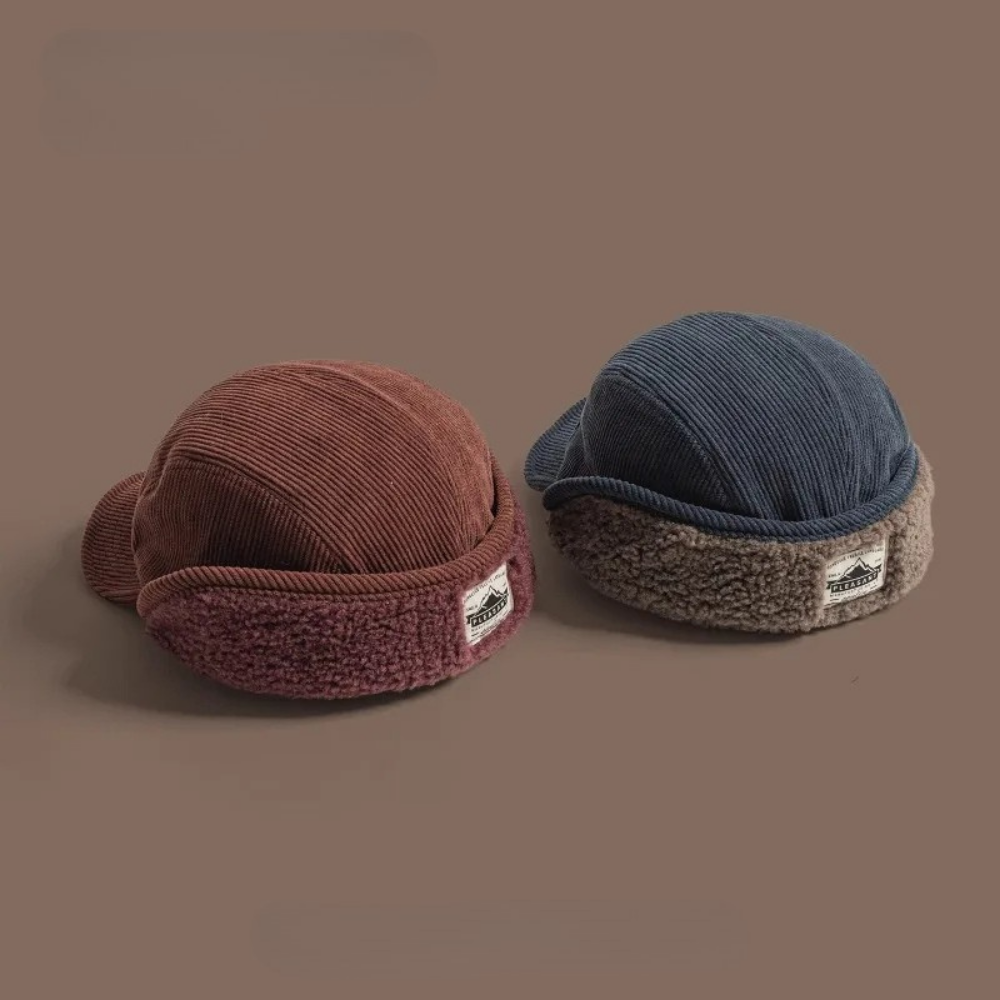 VALEN CORDUROY TRAPPER HAT