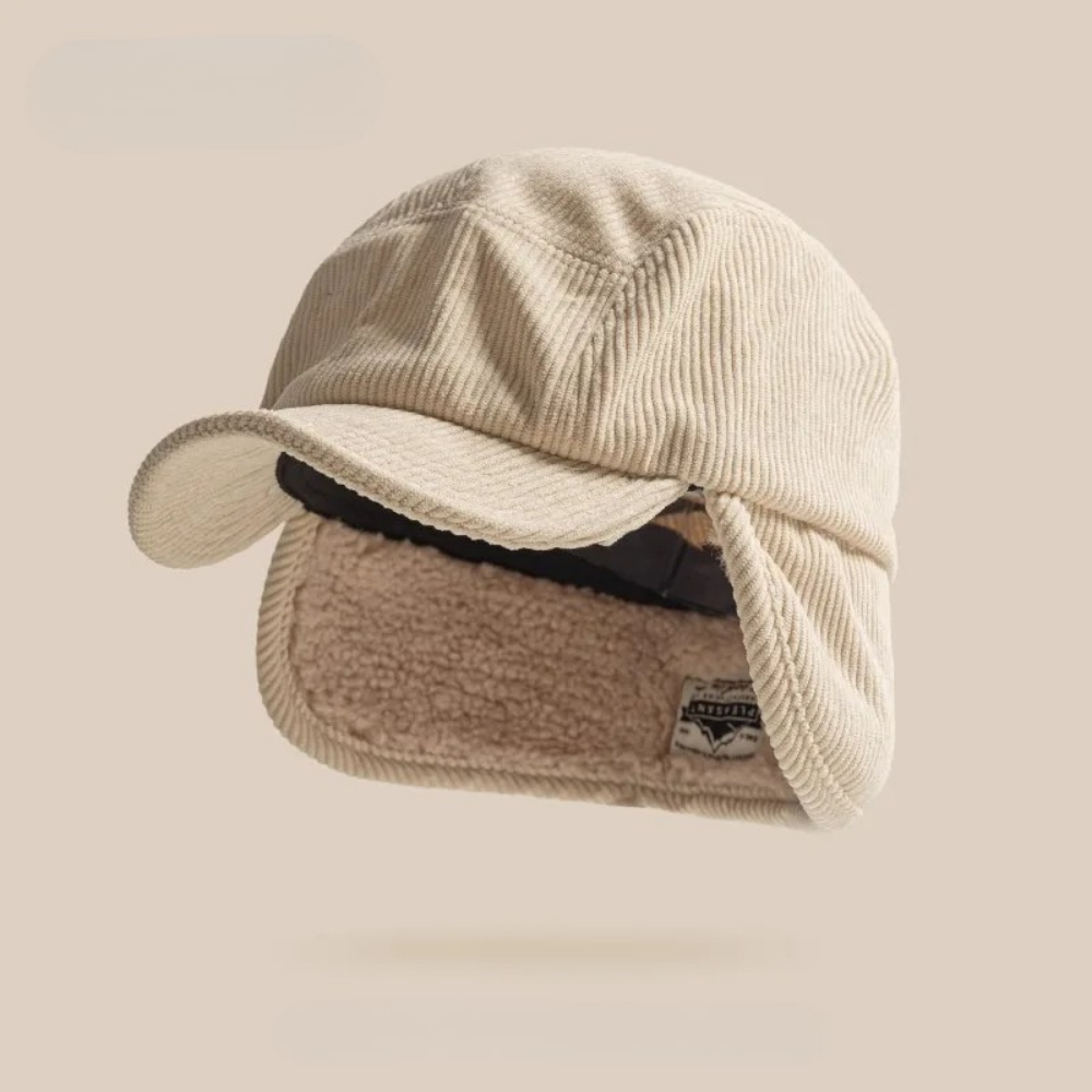 VALEN CORDUROY TRAPPER HAT