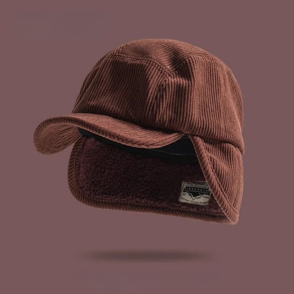 VALEN CORDUROY TRAPPER HAT
