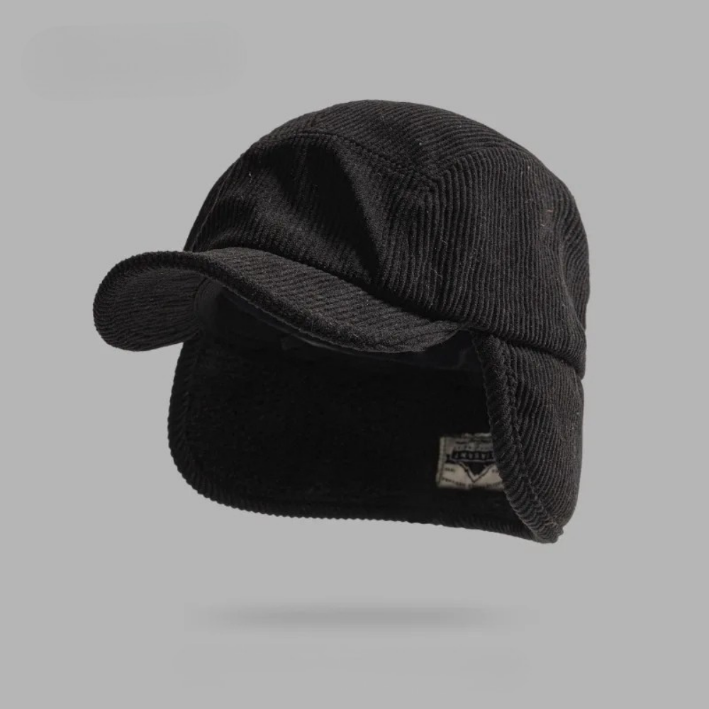 VALEN CORDUROY TRAPPER HAT