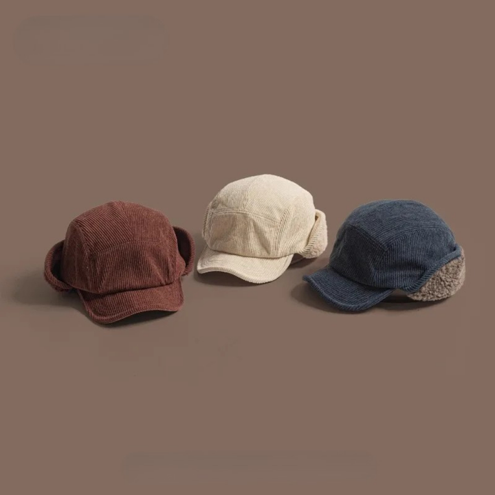 VALEN CORDUROY TRAPPER HAT