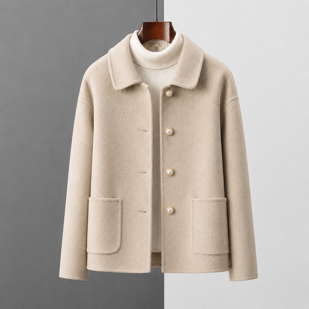 CLARA CASHMERE CROP COAT