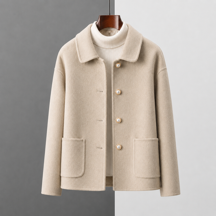 CLARA CASHMERE CROP COAT