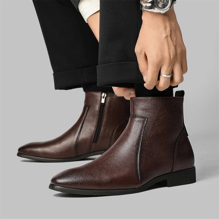 CAMILLERI ANKLE WINGTIP BOOT