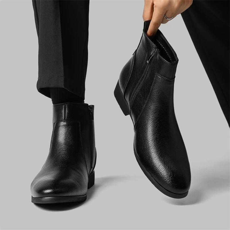 CAMILLERI ANKLE WINGTIP BOOT