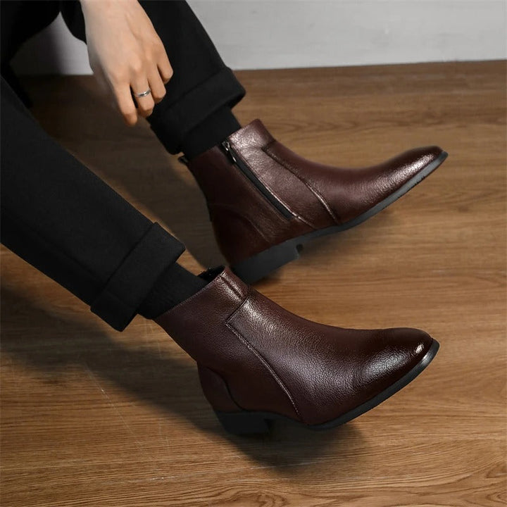 CAMILLERI ANKLE WINGTIP BOOT