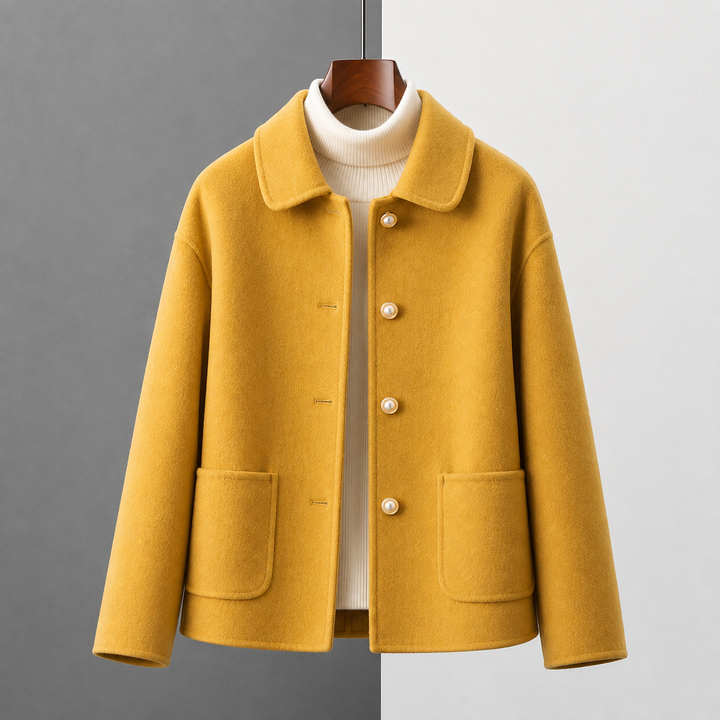 CLARA CASHMERE CROP COAT