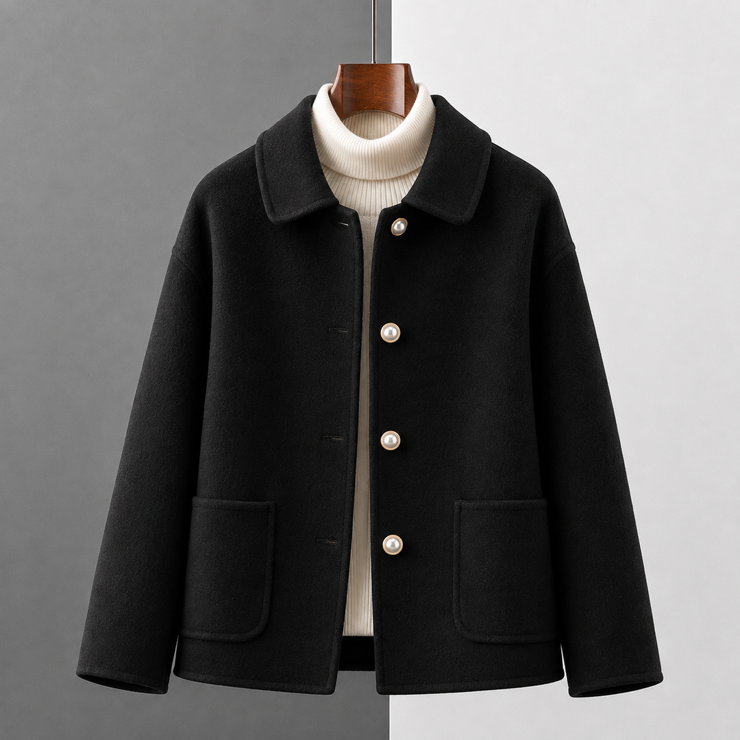 CLARA CASHMERE CROP COAT