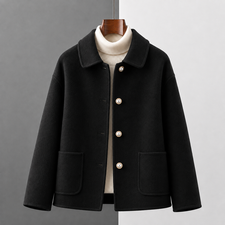 CLARA CASHMERE CROP COAT