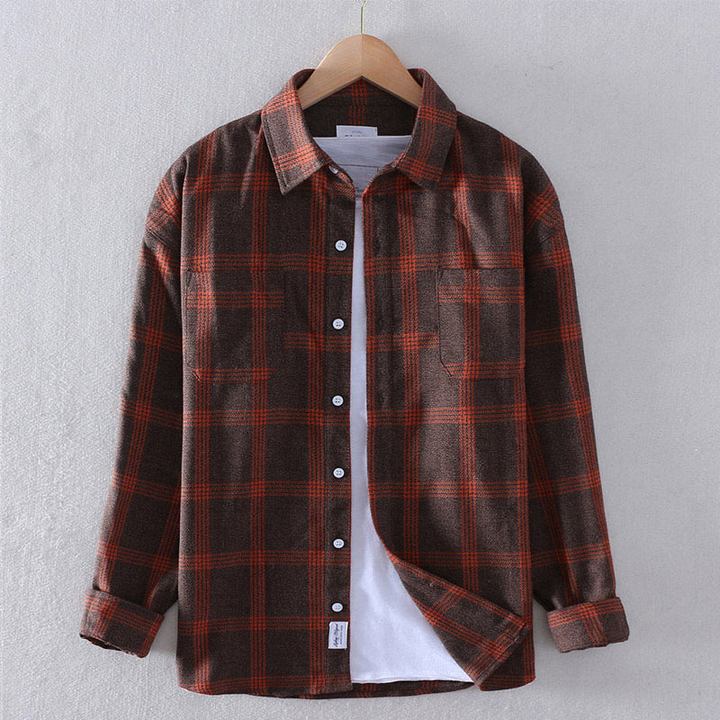 JohnX TUMBLE PLAID SHIRT
